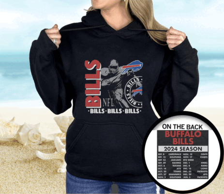 Buffalo Bills Schedule 2024 Shirt