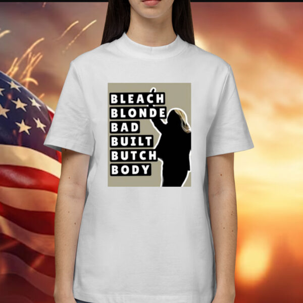 Chris Evans Marjorie Taylor Bleach Blonde Bad Built Butch Body Tee Shirt