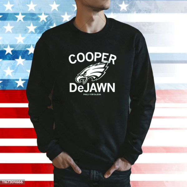 Cooper DeJean is Cooper DeJawn in Philly Sweatshirt