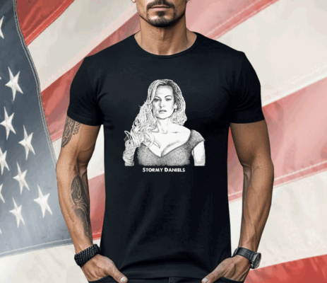 Emily Ratajkowski Stormy Daniels Ladies Boyfriend Shirt