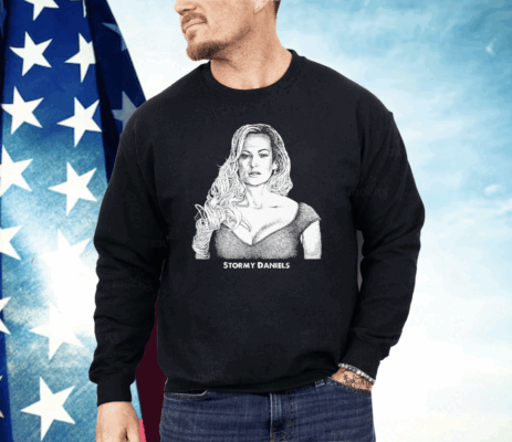 Emily Ratajkowski Stormy Daniels Ladies Boyfriend Shirt