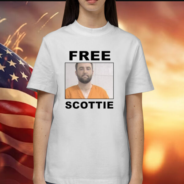 Free Scottie Scheffler Mugshot T-Shirts