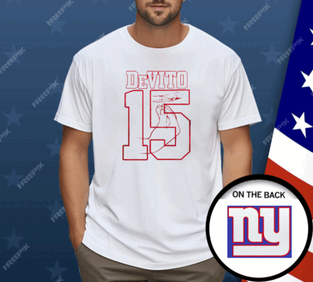 Giants-Tommy DeVito No 15 Shirt
