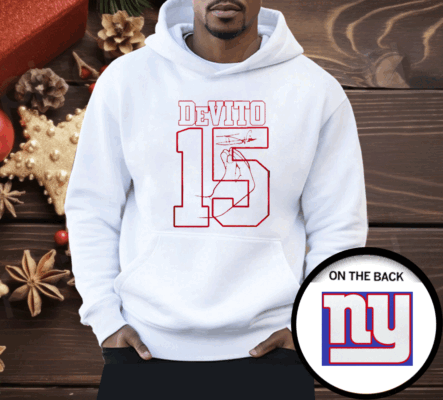 Giants-Tommy DeVito No 15 Shirt