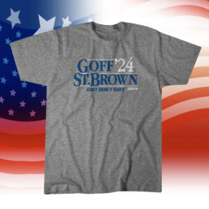 Goff-St. Brown Detroit Football Shirt