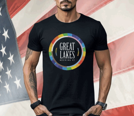 Great Lakes Brewing Company Pride Circle Shirt