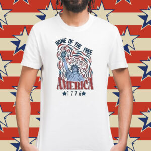 Home Of The Free America 1776 TShirt