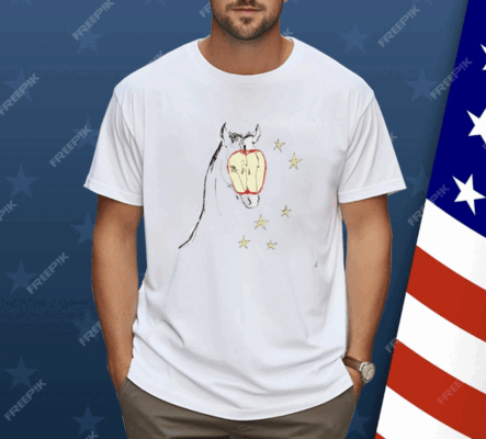 Horse Girl Apple Shirt