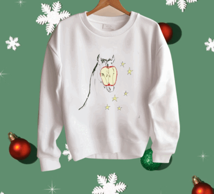 Horse Girl Apple Shirt