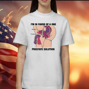 I'm In Favor Of A One Prostate Solution Shirt