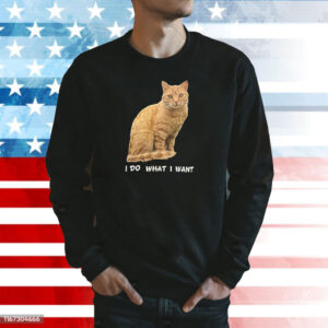 Jason Levin Cat I Do What I Want Sweatshirt