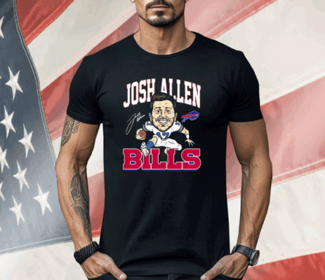 Josh Allen 17 Buffalo Bills Signature Shirt