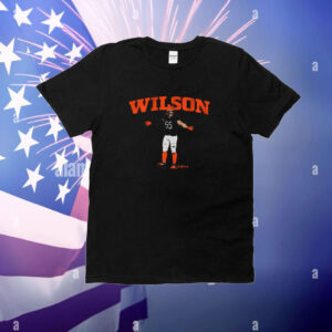 Logan Wilson: Football Hero Pose Tee shirt