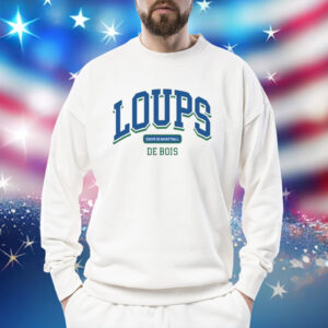 Loups Equipe De Basketball De Bois Sweatshirt