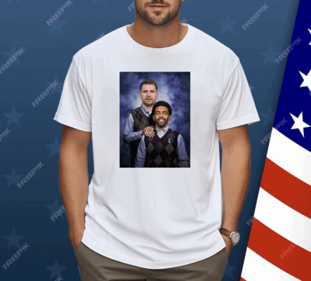 Luka Doncic Kyrie Irving Step Brothers Ladies Boyfriend Shirt