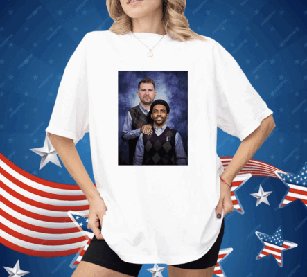 Luka Doncic Kyrie Irving Step Brothers Ladies Boyfriend Shirt