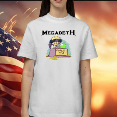 Megadeth Peace Sells 25 Women Shirt
