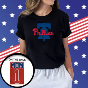 Phillies Mom Number 1 Mother’s Day T-Shirts