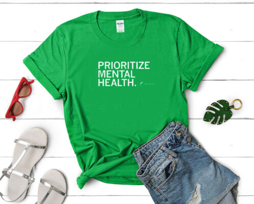 Prioritize mental health Tee shirt