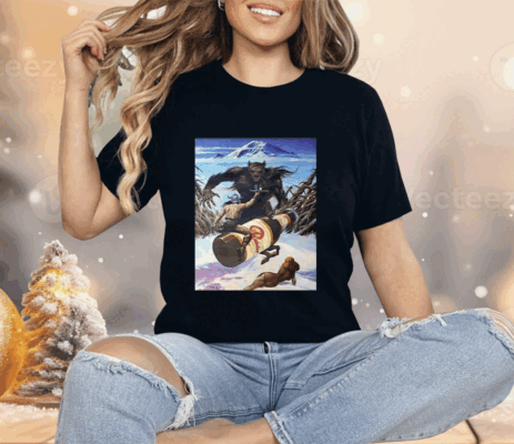 Rainier Beer Bigfoot Monster Werewolf Shirt