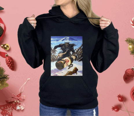 Rainier Beer Bigfoot Monster Werewolf Shirt