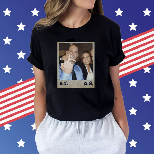 Retro Elliot Stabler And Olivia Benson Shirts