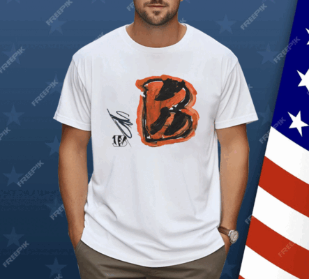 Rookies Paint Cincinnati Bengals by Jermaine Burton Shirt