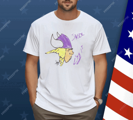 Rookies Paint Minnesota Vikings by Dallas Turner Shirt