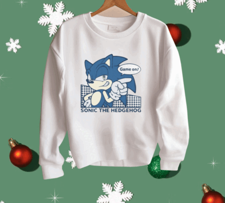 Sonic The Hedgehog Game On Shirt