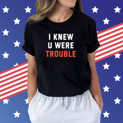 Taylor Swift I Knew U Were Trouble The Eras Tour Paris Shirts