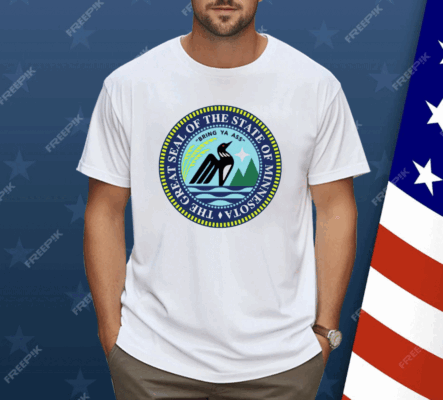 The Great Seal Of The State Of Minnesota Bring Ya Ass Logo Shirt