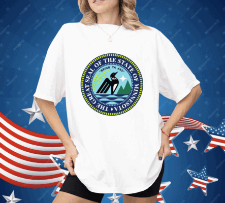 The Great Seal Of The State Of Minnesota Bring Ya Ass Logo Shirt