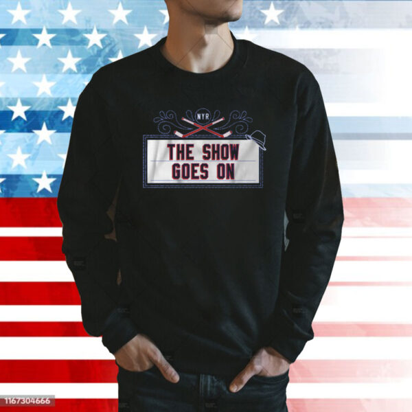 The Show Goes On New York Hockey Longsleeve