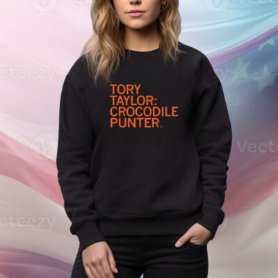 Tory Taylor: Crocodile Punter Tee shirt