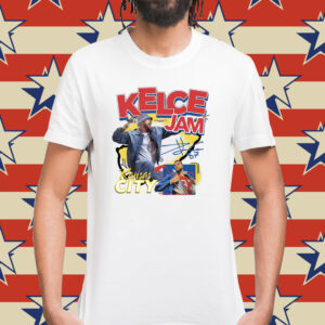 Travis Kelce Kelce Jam Kansas City Ladies Boyfriend T-Shirt