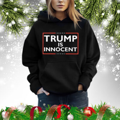 Trump Not Guilty Trump Is Innocent Hoodie