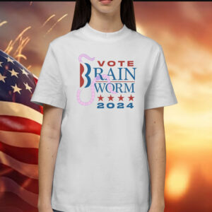 Vote Brain Worm 2024 T-Shirts