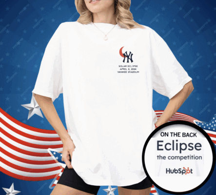 Yankees Solar Eclipse Day 2024 Giveaways Shirt