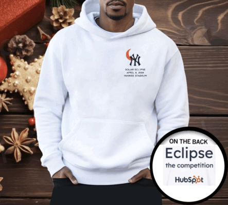 Yankees Solar Eclipse Day 2024 Giveaways Shirt