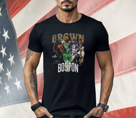 Jaylen Brown Boston Celtics 2024 NBA Finals Champions signature Shirt