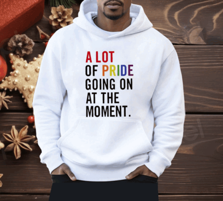 A Lot Of Pride Going On At The Moment Shirt