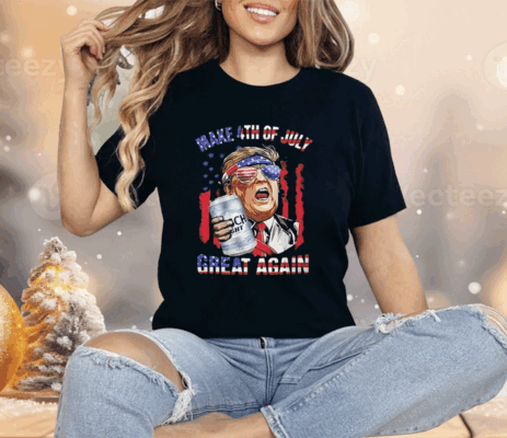 Busch Light Make 4th of July Great Again Trump Shirt