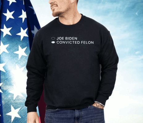 David J Harris Joe Biden Convicted Felon Shirt