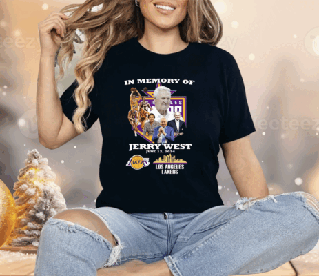 In Memory Of Jerry West Los Angeles Lakers 2024 Shirt 