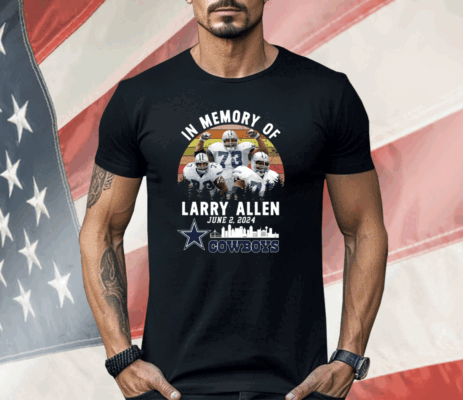 In Memory Of Larry Allen June 2 2024 Ladies Boyfriend Shirt