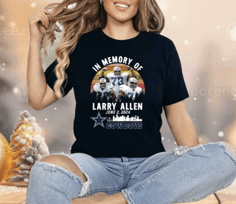 In Memory Of Larry Allen June 2 2024 Ladies Boyfriend Shirt