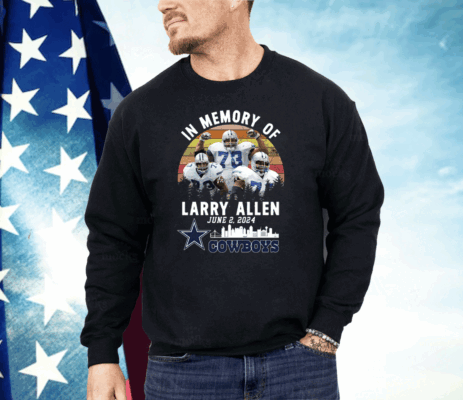 In Memory Of Larry Allen June 2 2024 Ladies Boyfriend Shirt