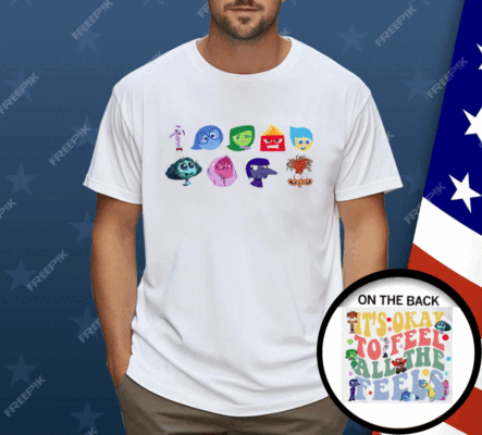 It’s Okay To Feel All The Feels Mental Health Awareness Shirt