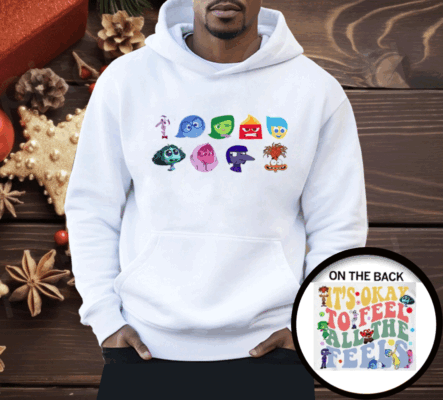 It’s Okay To Feel All The Feels Mental Health Awareness Shirt