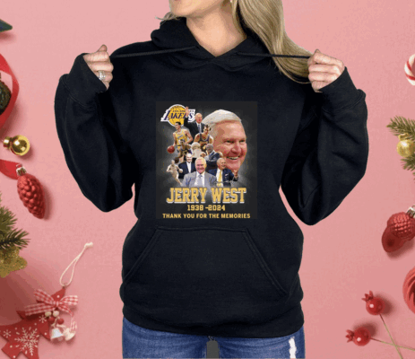 Jerry West 1938 2024 Thank You For The Memories Shirt